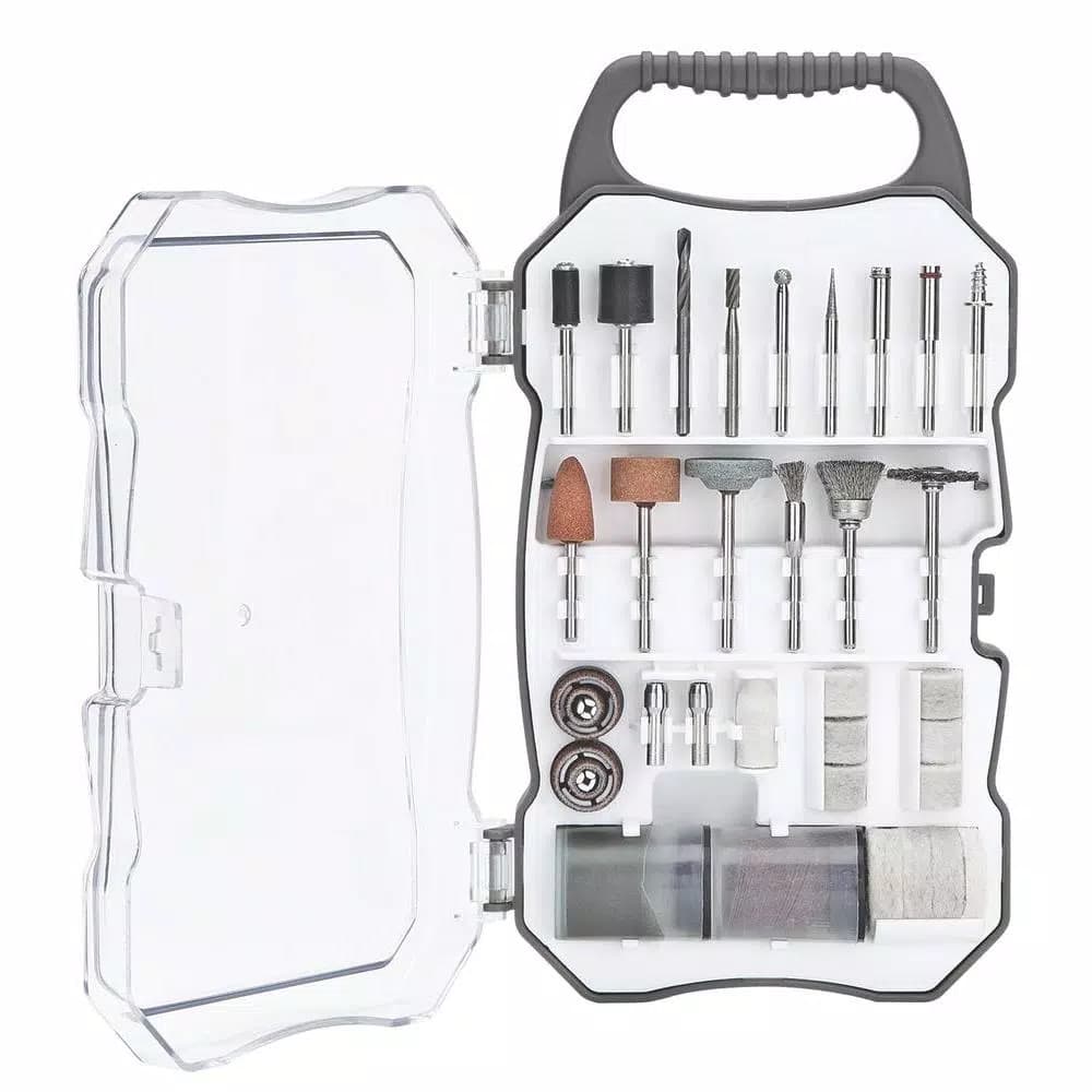 Genesis 70-Piece Universal Rotary Tool Accessory Set with Carrying Case