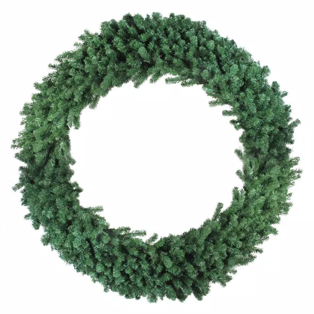 Northlight 60 in. Deluxe Windsor Pine Artificial Christmas Wreath, Unlit, Green