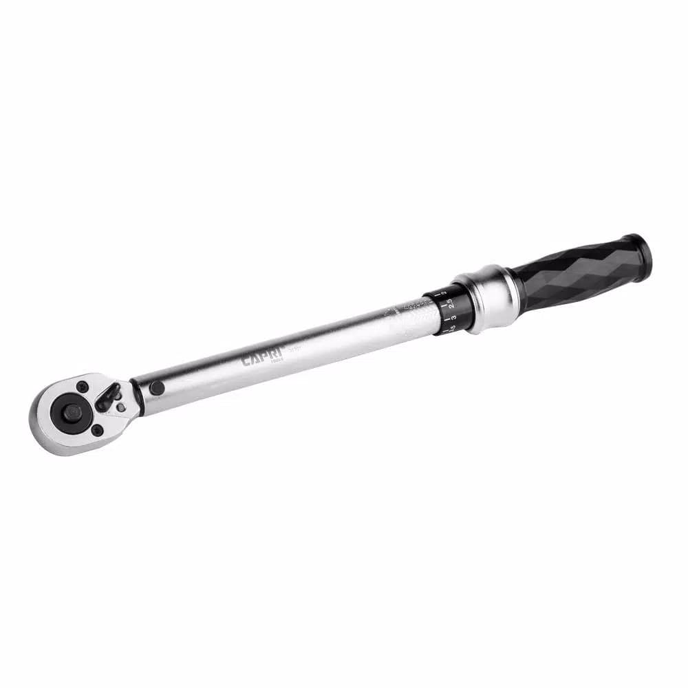 Capri Tools Diamond Series 3/8 in. Drive Ergonomic Torque Wrench, 10-80 ft. lbs.
