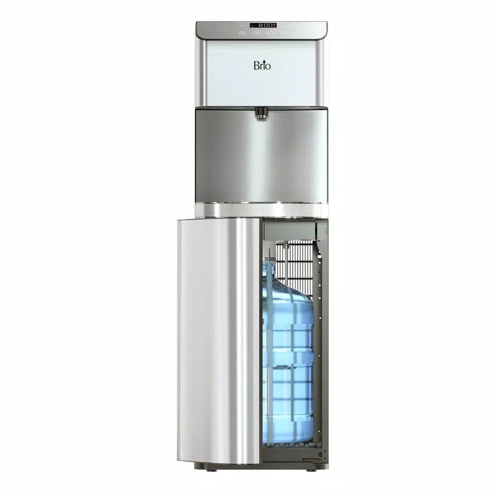 Brio Moderna Self-Cleaning Bottom Loading Water Cooler - Stainless Steel