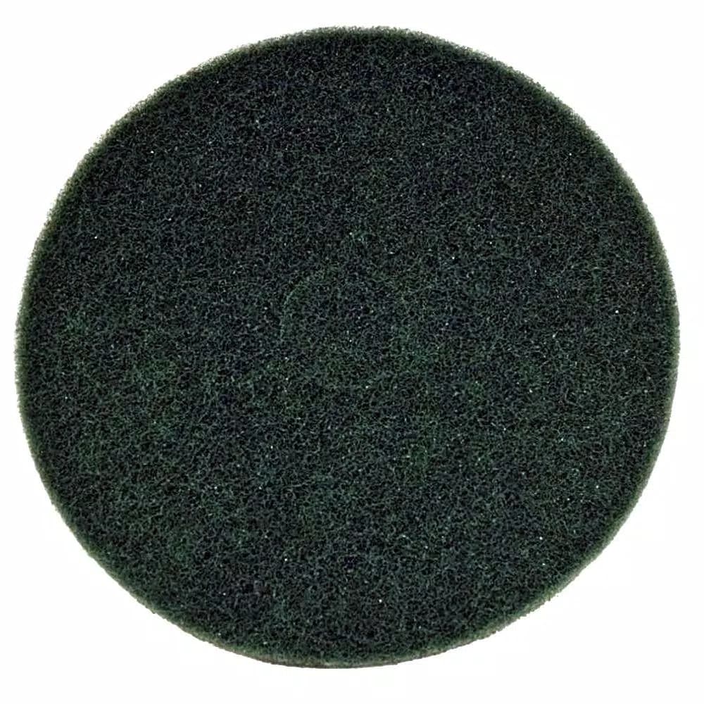 Diablo 17 in. Non-Woven Buffer Pads, Green, 5-Pack