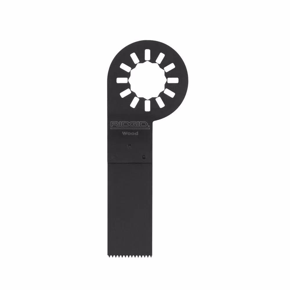 RIDGID 3/4 in. Wood Offset Plunge Cut Blade for Multi-Tools
