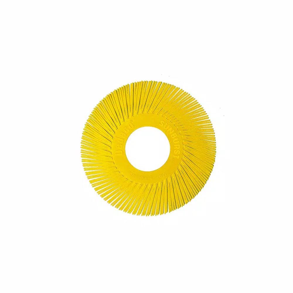 Dedeco Sunburst 6 in. 80-Grit TA Radial Discs, Coarse Thermoplastic Cleaning and Polishing Tool (40-Pack)