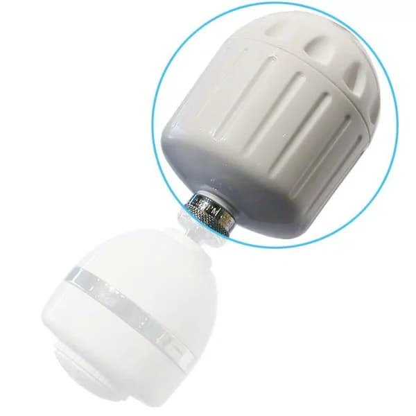 Sprite Showers Sprite High Output 2 Shower Filter, Chlorine Removal, White