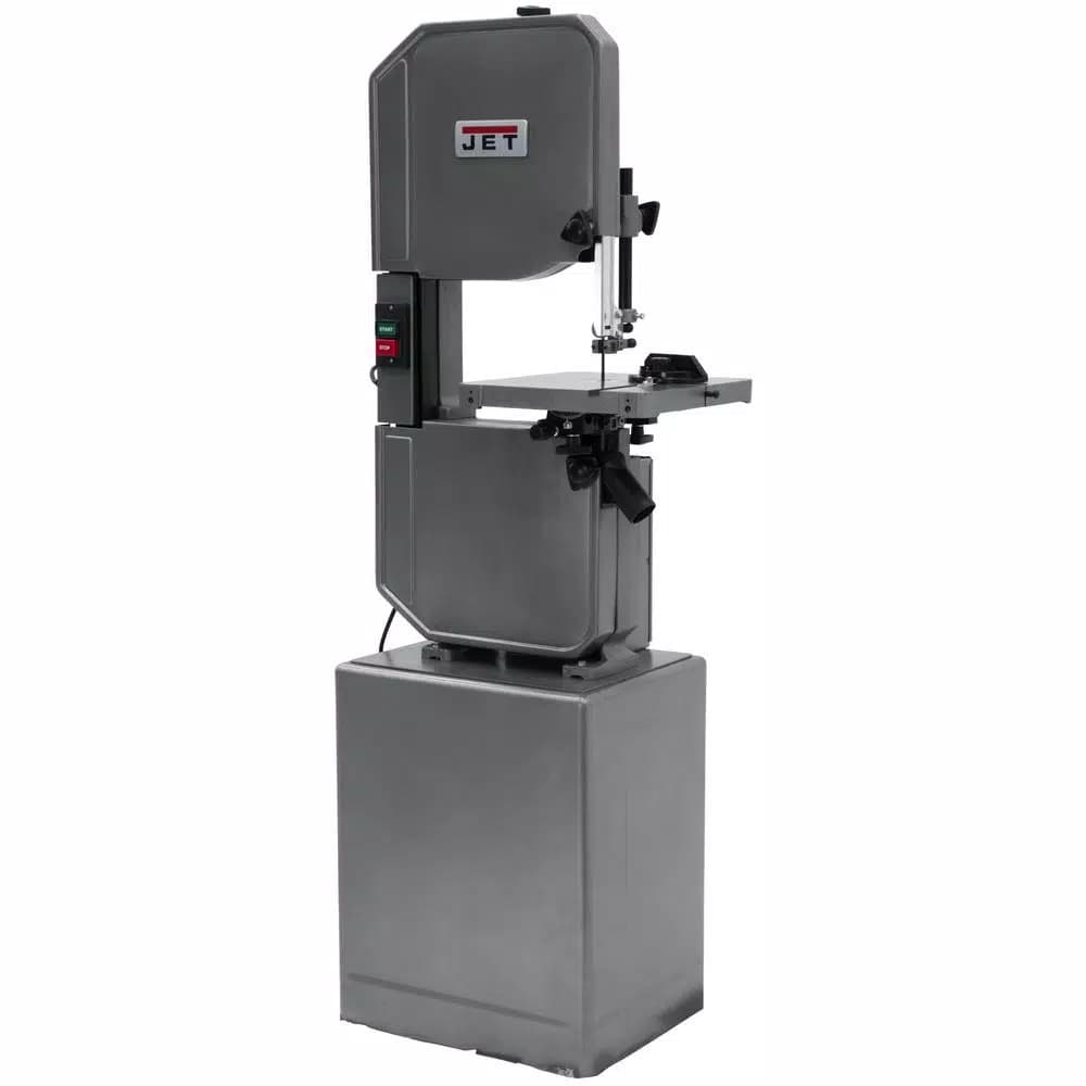 JET J-8201VS 14 in. Vertical Variable Speed Band Saw for Metal and Wood