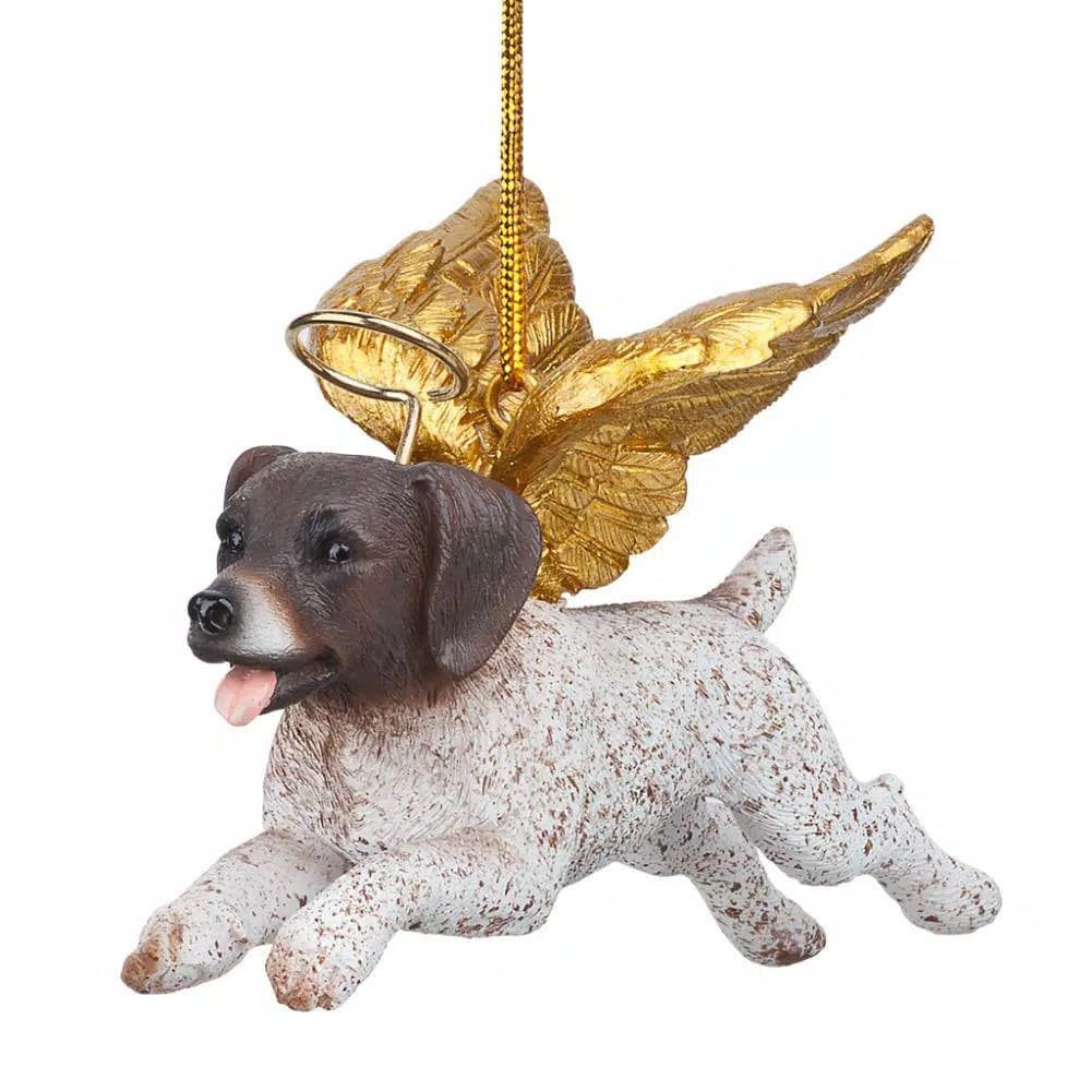 Design Toscano English Pointer Angel Dog Christmas Ornament