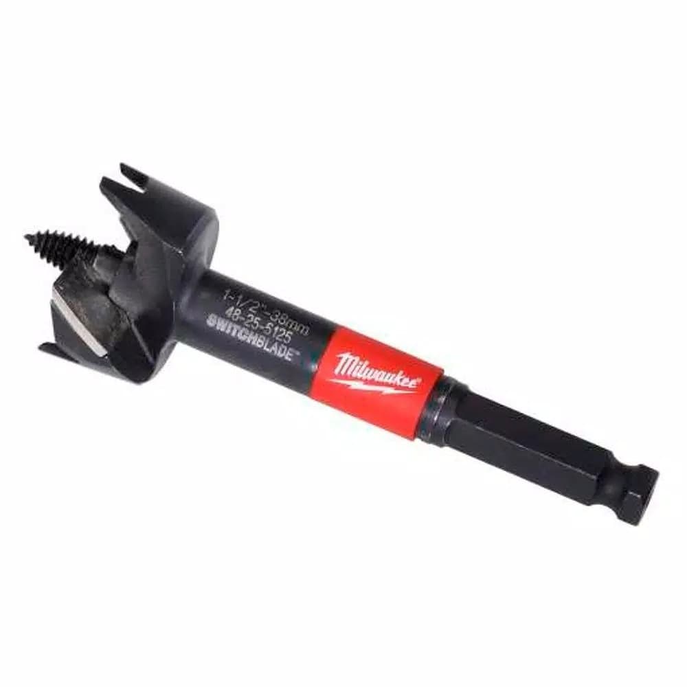 Milwaukee 1-1/2 in. Switchblade Self-Feed Auger Bit, High Speed Steel