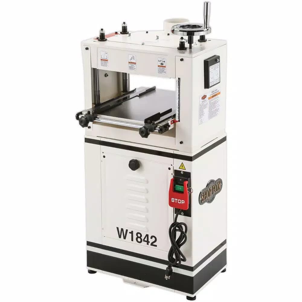 Shop Fox 13 in. 1.5 HP Planer/Moulder, 110V/220V Dual Voltage Power Tool