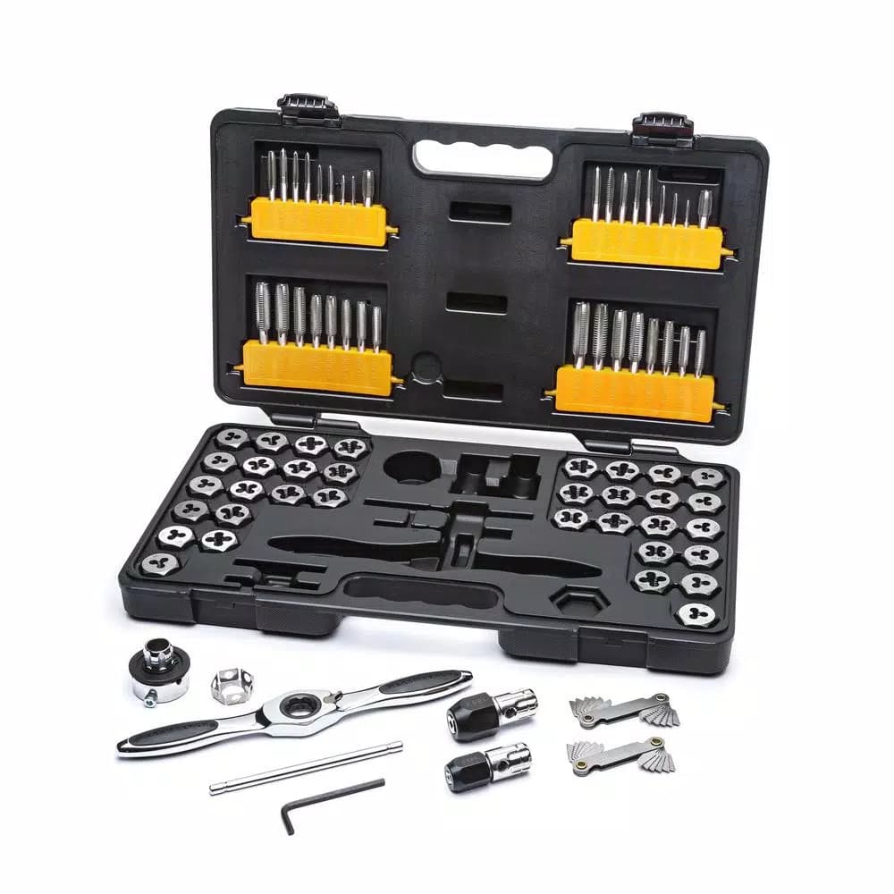 GearWrench 75-Piece SAE/Metric Ratcheting Tap and Die Set