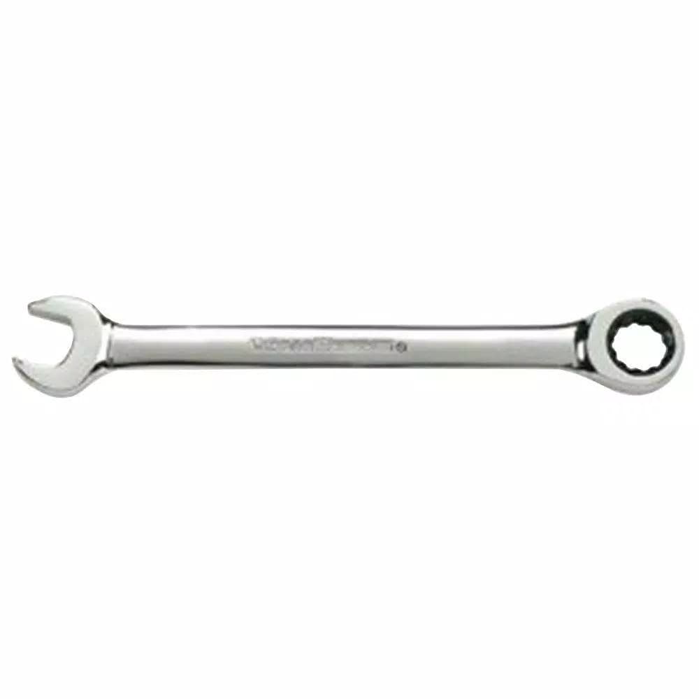 GEARWRENCH 7 mm Combination Ratcheting Wrench, 12-Point Steel, Full Polish