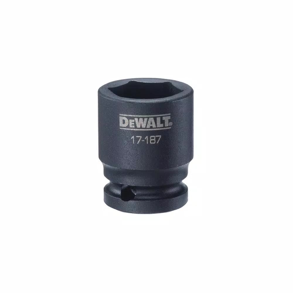 DEWALT 23 mm 6-Point 1/2 in. Drive Impact Socket, Low Profile