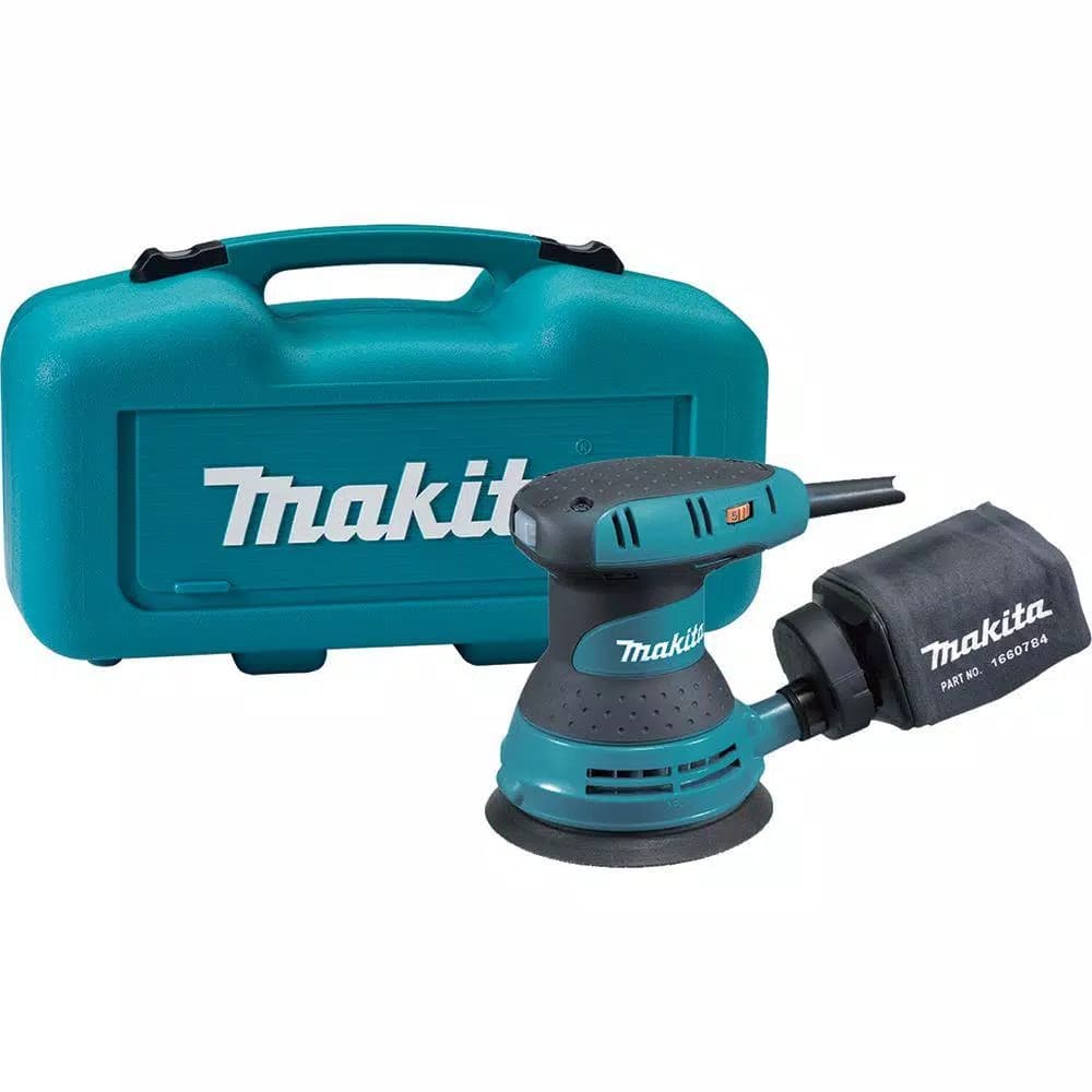 Makita BO5031K 5 in. Corded Random Orbital Sander with Variable Speed and Tool Case