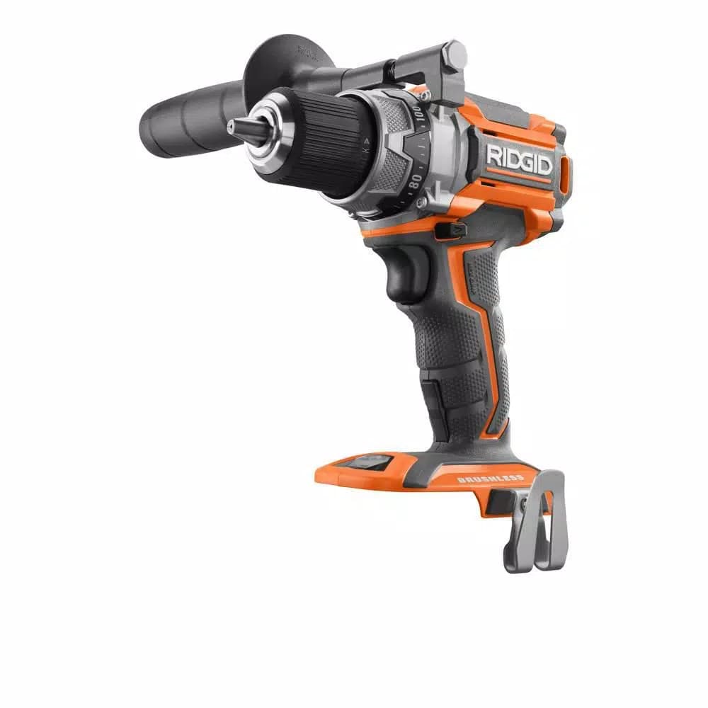 RIDGID 18V Lithium-Ion Brushless 1/2 in. Compact Cordless Drill/Driver (Tool Only)