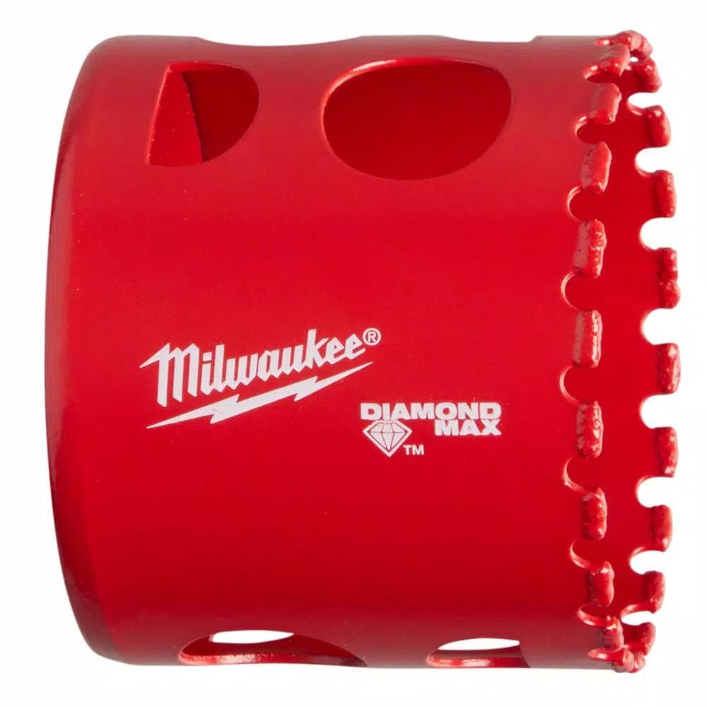 Milwaukee 2 in. Diamond MAX Hole Saw for Tile, Stone, and Glass
