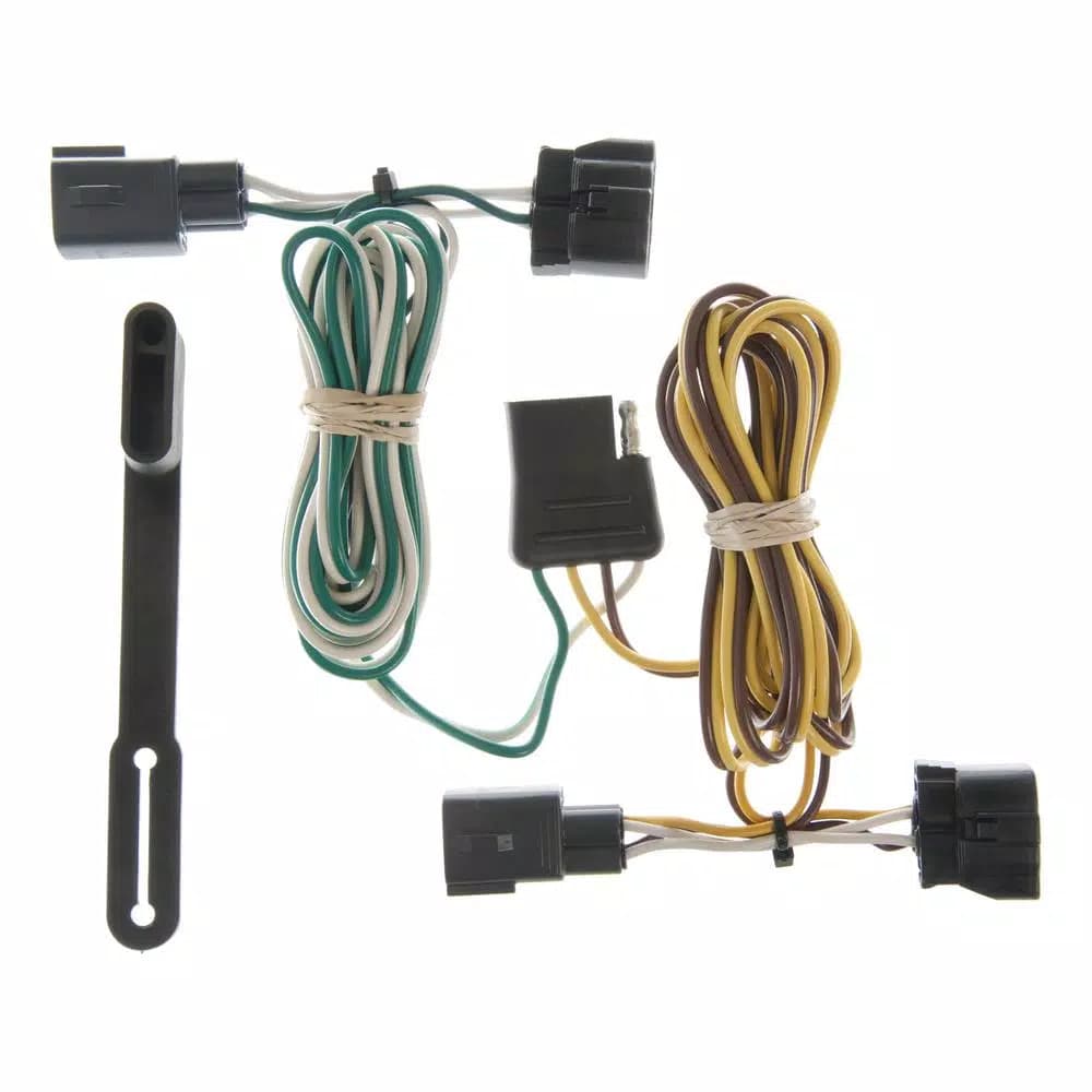 CURT Custom Vehicle-Trailer Wiring Harness, 4-Way Flat, for Dodge Ram 1500, 2500, 3500 & Dakota