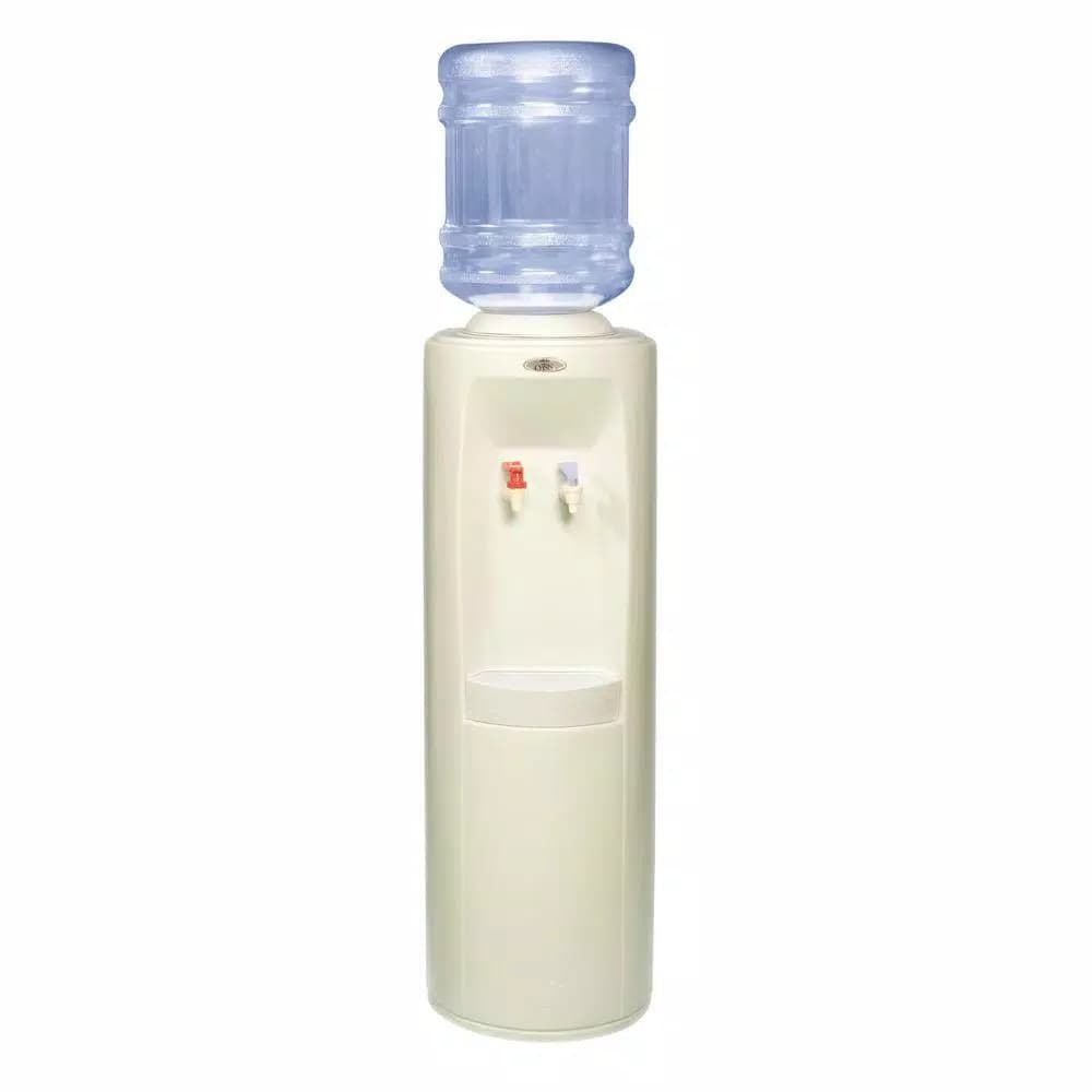Unbranded Atlantis Hot and Cold Dual Temperature Bottle Water Cooler Dispenser, White