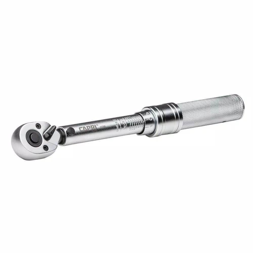 Capri Tools 1/4 in. Drive Industrial Torque Wrench, 30 to 150 in. lbs. / 4 to 16.4 Nm