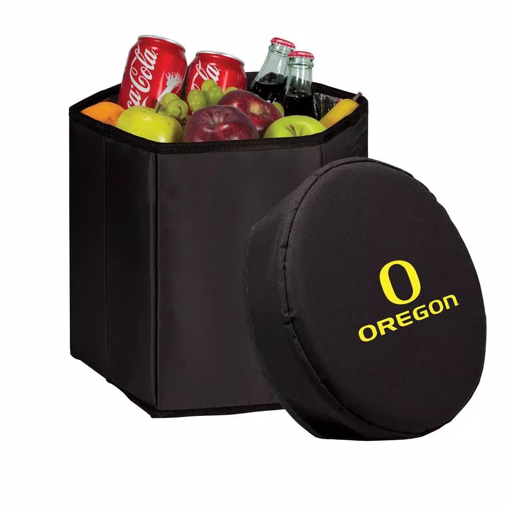 Picnic Time Oregon Ducks 12 Qt. Bongo Collapsible Soft-Side Cooler - Black