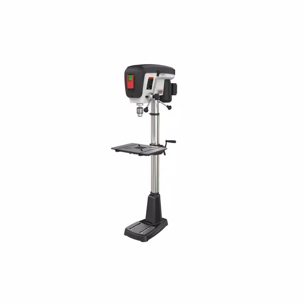 JET JDP-15F 15 in. Floor Standing Drill Press, 3/4 HP, 16-Speed, 115V