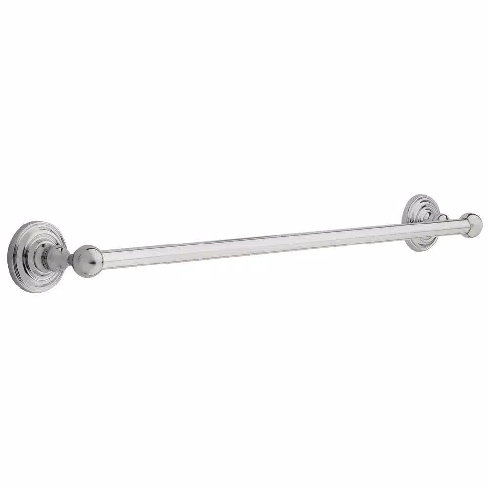 Delta Greenwich 24 in. Chrome Towel Bar, Wall Mounted Zinc Die Cast