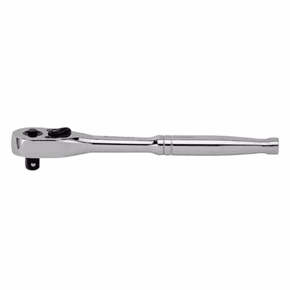 Stanley 1/2 in. Drive Pear Head Quick Release Ratchet, 72-Tooth Chrome Vanadium Steel