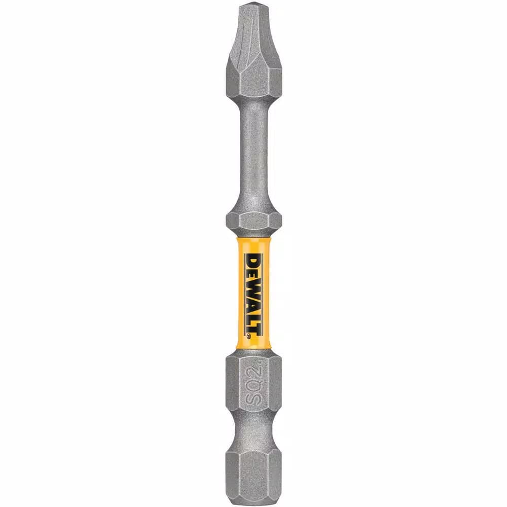 DEWALT MAX Impact 2-1/2 in. Square #2 Driver Bits, 2-Piece Set