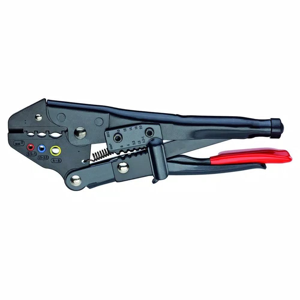 KNIPEX Crimp Grip Pliers for 1-20 AWG Electrical Connections