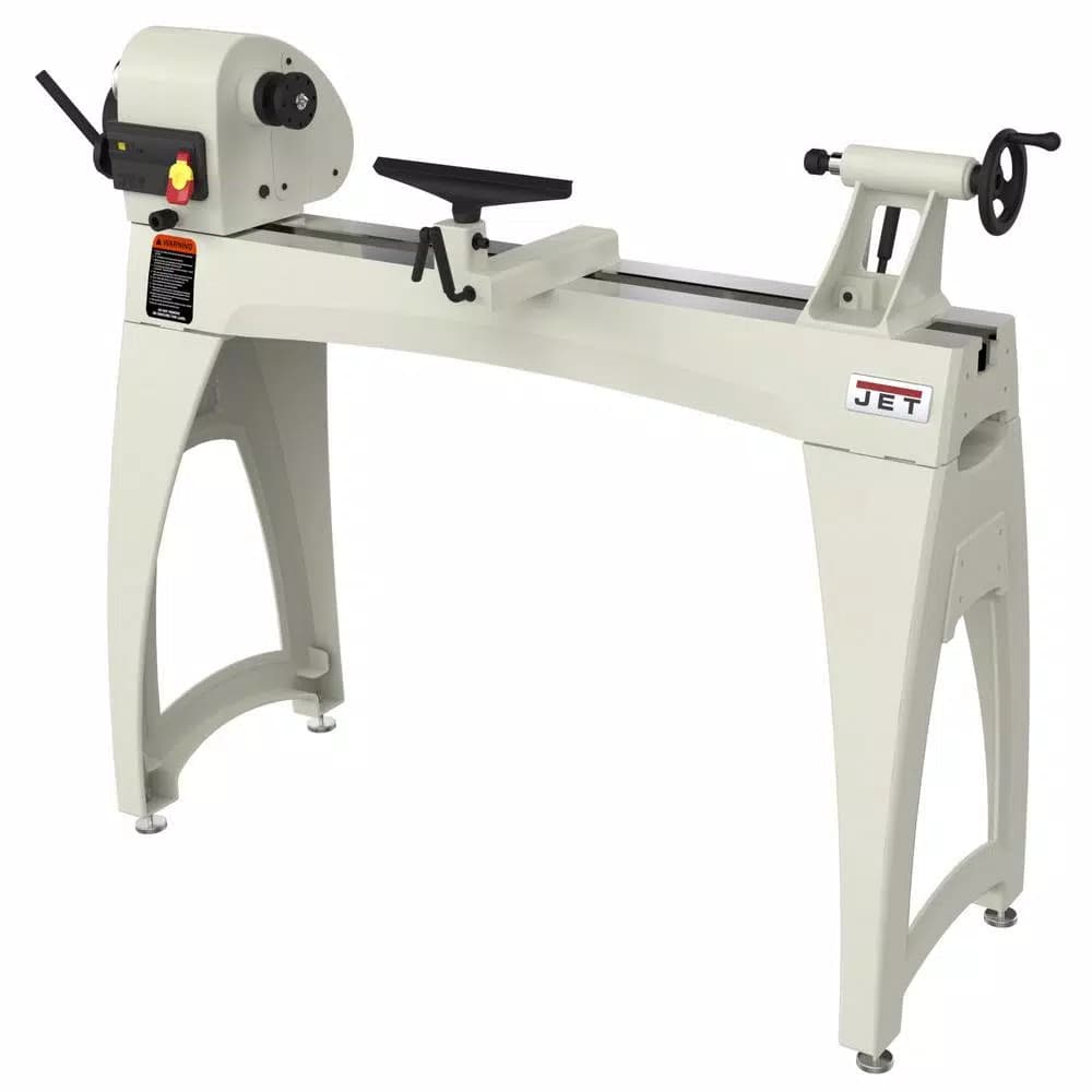 JET JWL-1440VSK 14 in. x 40 in. Variable Speed Wood Lathe with Legs