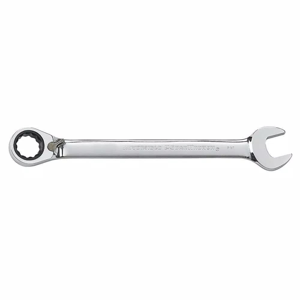 GEARWRENCH 9/16 in. Reversible Combination Ratcheting Wrench, 12-Point Steel