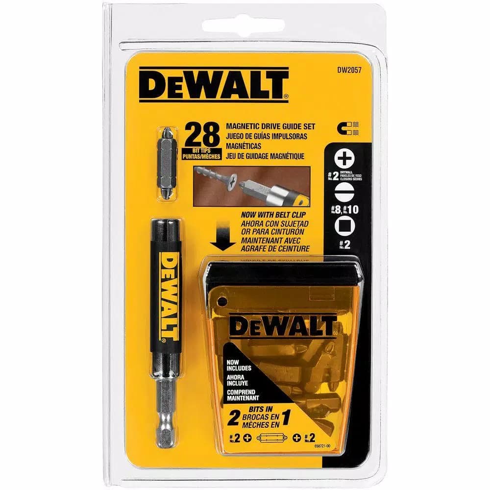 DEWALT 28-Piece Magnetic Drive Guide Set with Hex-Shanked Bits