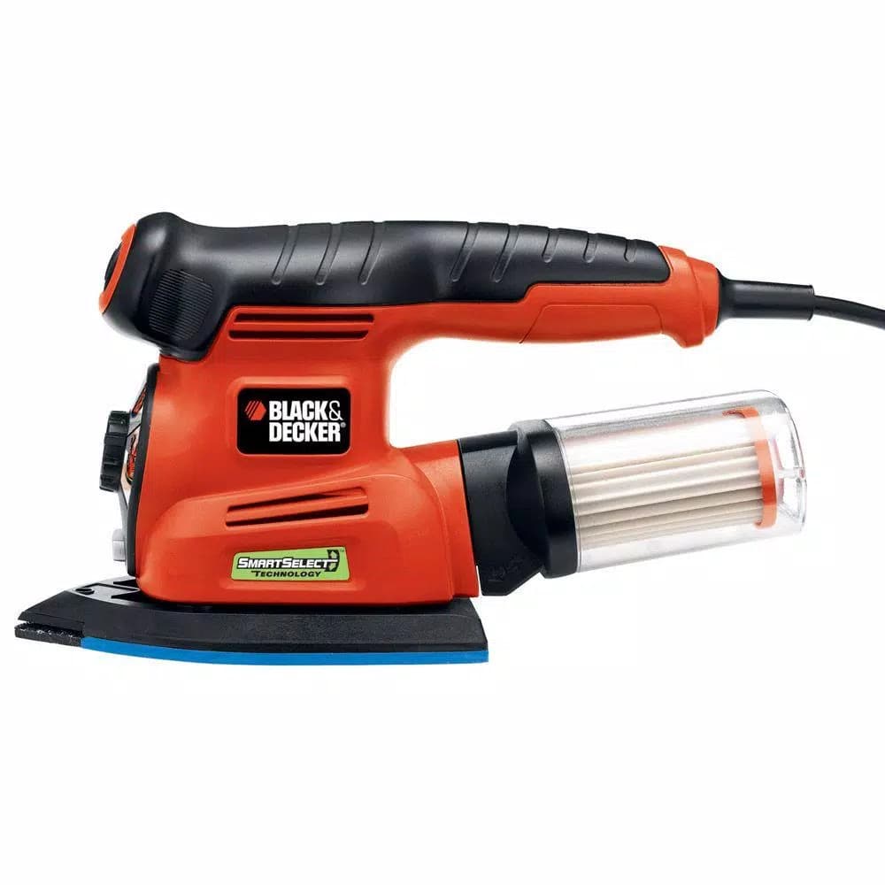 BLACK+DECKER Smart Select 4-in-1 Multi-Sander Kit with Carrying Case
