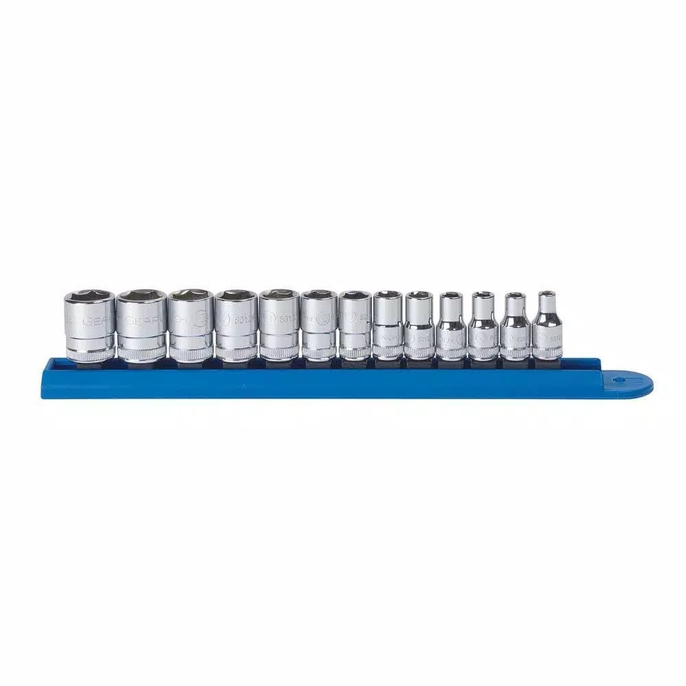 GearWrench 13-Piece 1/4 in. Drive 6-Point Metric Socket Set