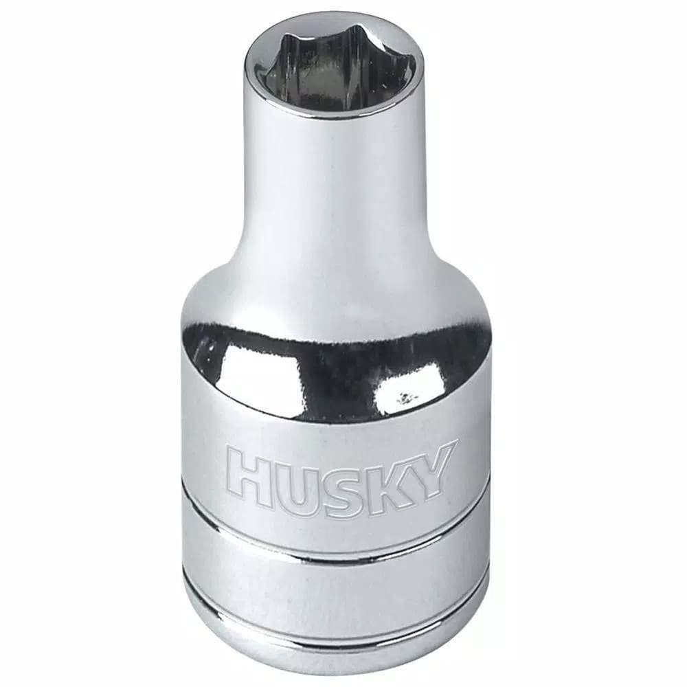 Husky 3/16 in. 6-Point SAE Standard Socket, 1/4 in. Drive