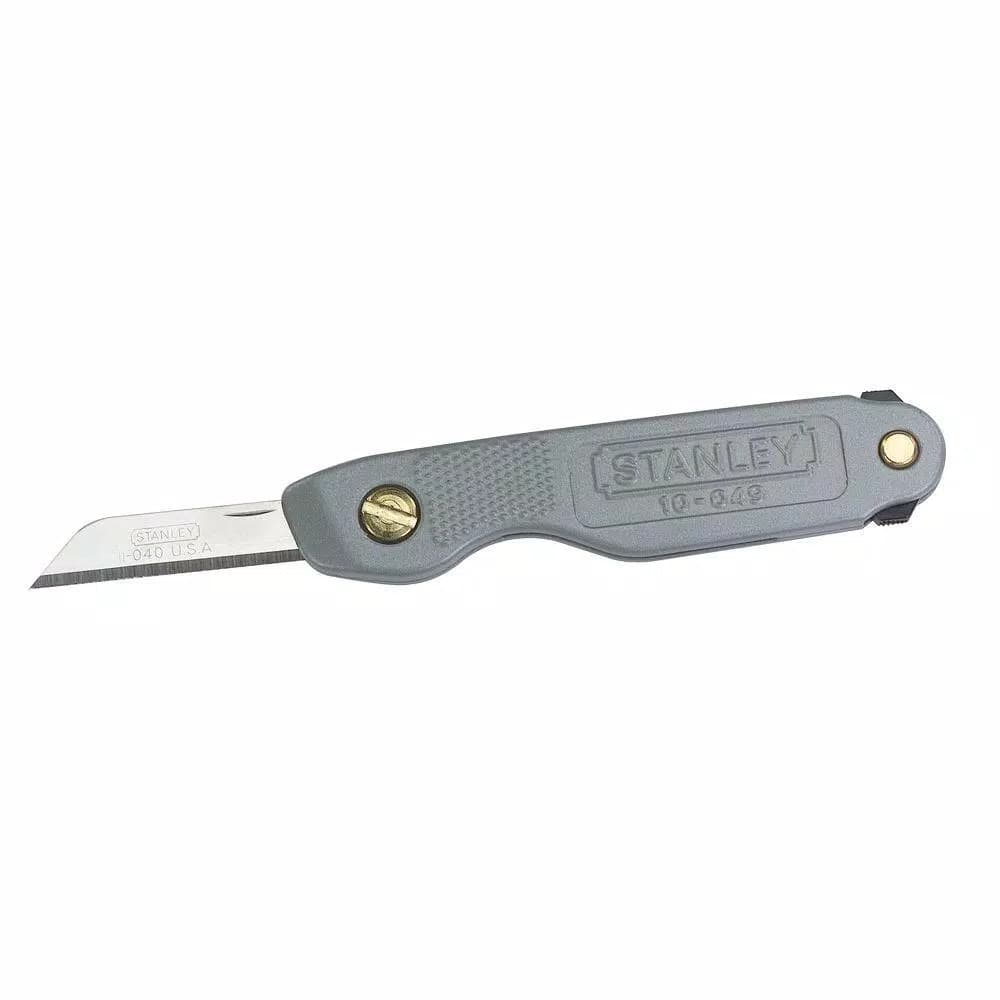 Stanley 4-1/4 in. Pocket Knife with Rotating Stainless-Steel Blade