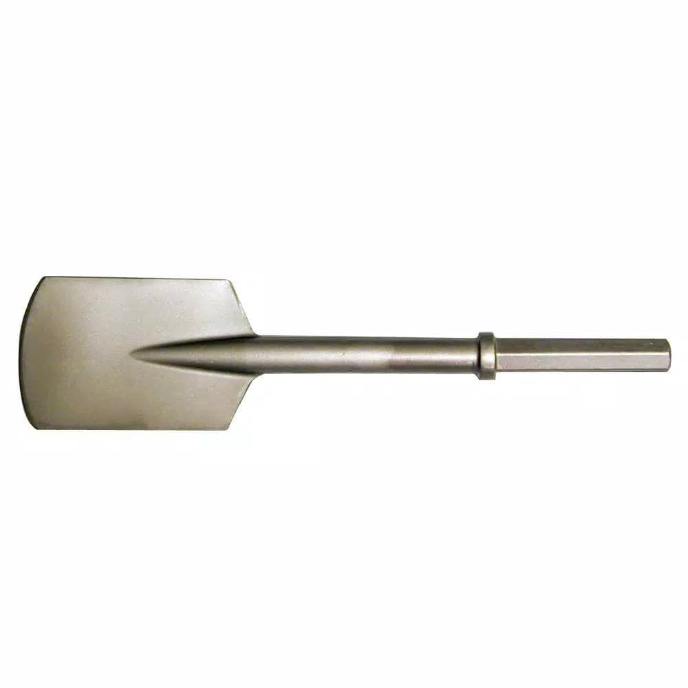 Vulcan 1-1/8 in. x 6 in. Breaker Clay Spade Spade Chisel for Electric and Pneumatic Demolition Hammers