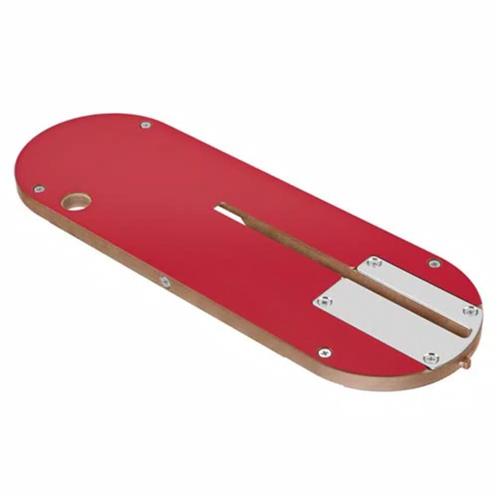 Delta 6.5 in. Unisaw Zero Clearance Throat Plate for 10 in. Delta Table Saws