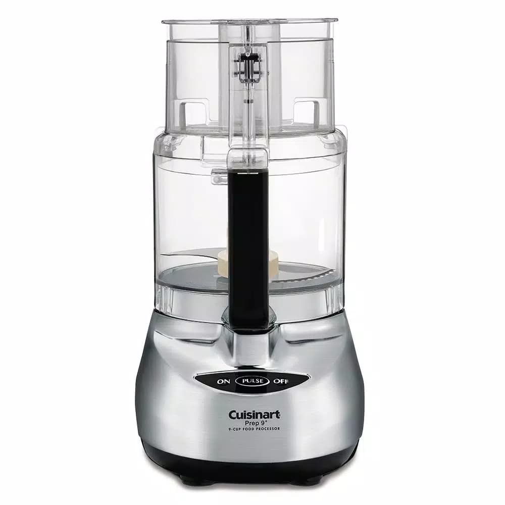 Cuisinart Prep 9 9-Cup 2-Speed Food Processor with Pulse Control, Brushed Stainless Steel