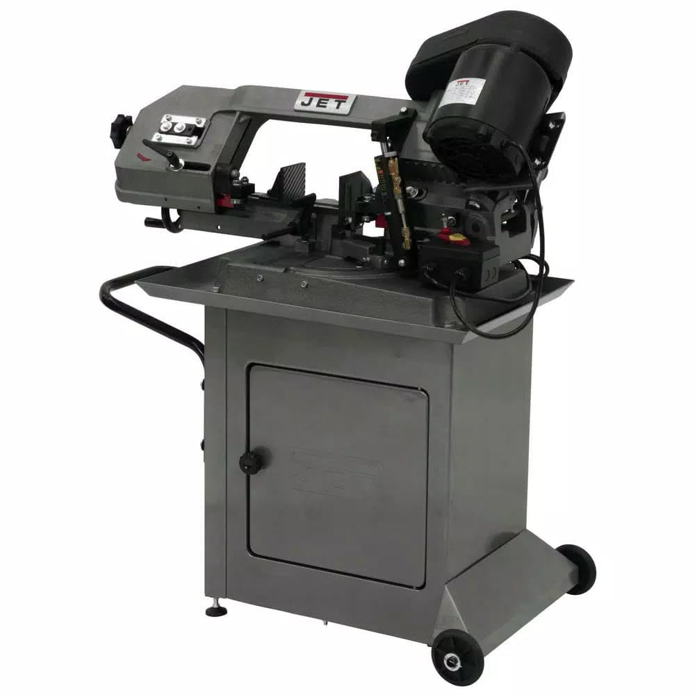 JET HBS-56S 1/2 HP Horizontal Metalworking Band Saw with Closed Stand, 3-Speed, 115/230V