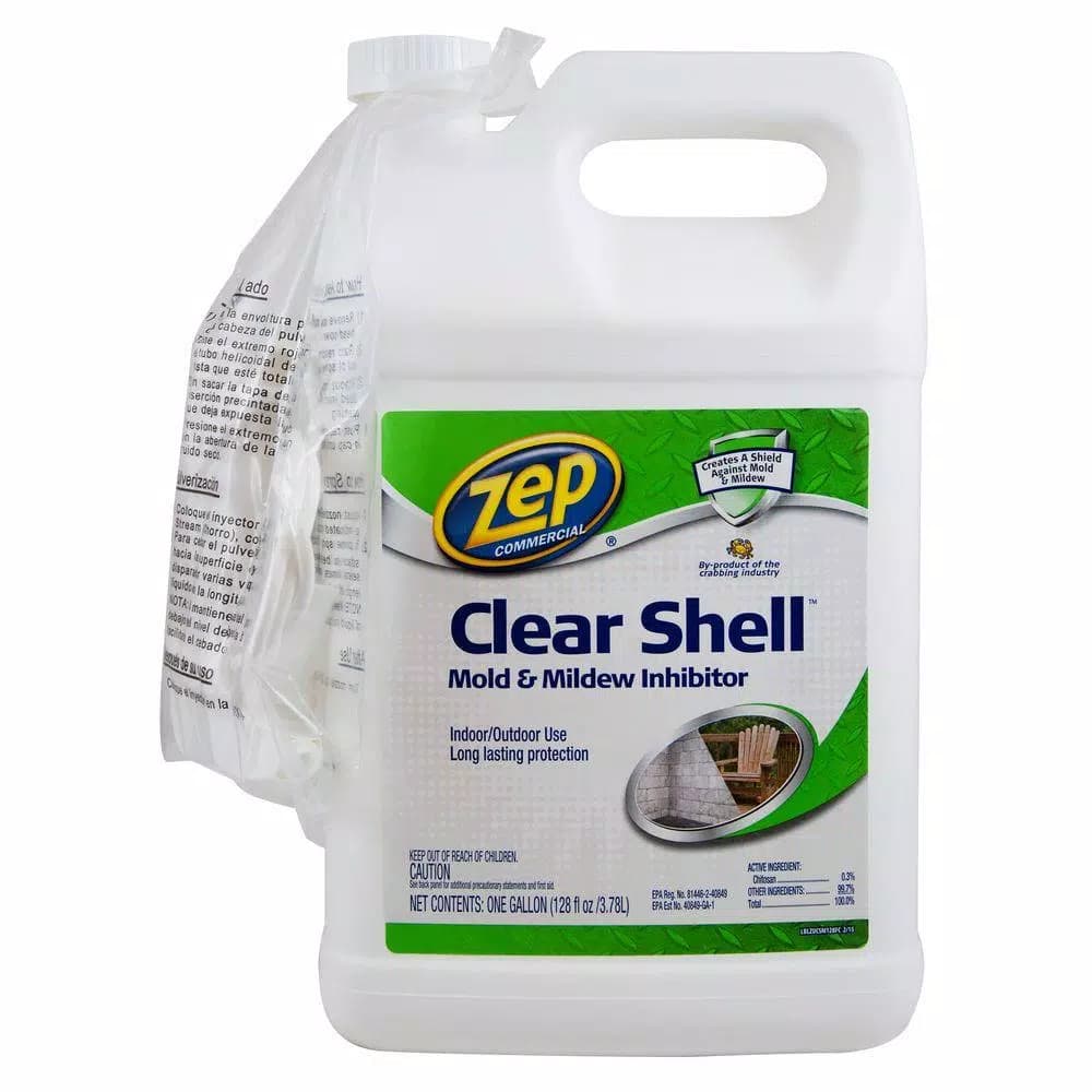 Zep Clear Shell Mold and Mildew Inhibitor, 128 oz.