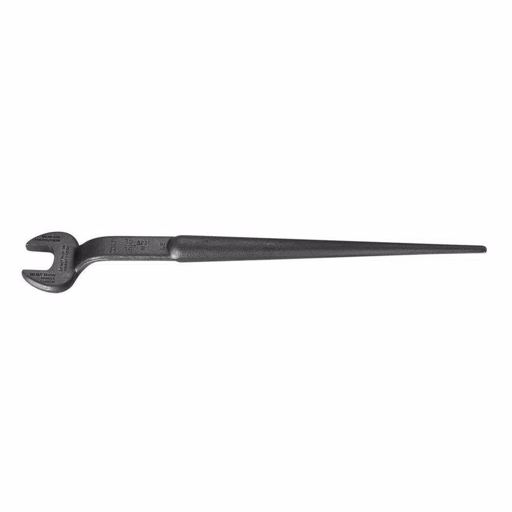 Klein Tools 5/8 in. Erection Wrench for U.S. Regular Nut, 1 in. Nominal Opening
