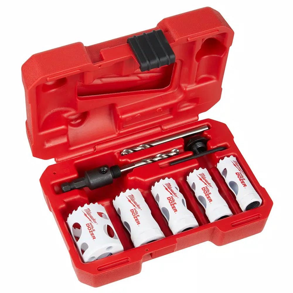Milwaukee Hole Dozer General Purpose Bi-Metal Hole Saw Set, 9-Piece