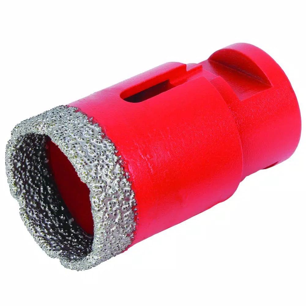 Rubi 1-3/8 in. Diamond Dry Core Drill Bit for Porcelain, Granite, and Marble