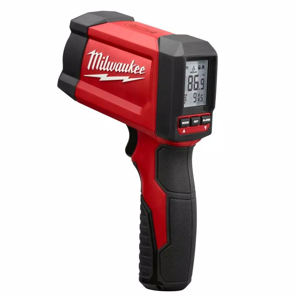 Milwaukee Infrared Temperature Gun 12:1 Laser Thermometer