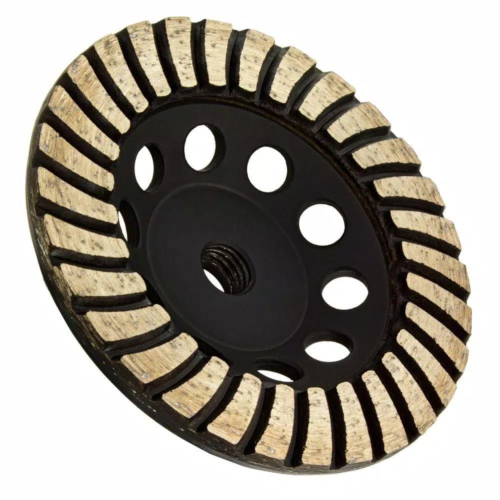 Archer USA Archer PRO 5 in. Turbo Diamond Grinding Wheel, Coarse Grit, 5/8 in.-11 Thread for Concrete and Stone