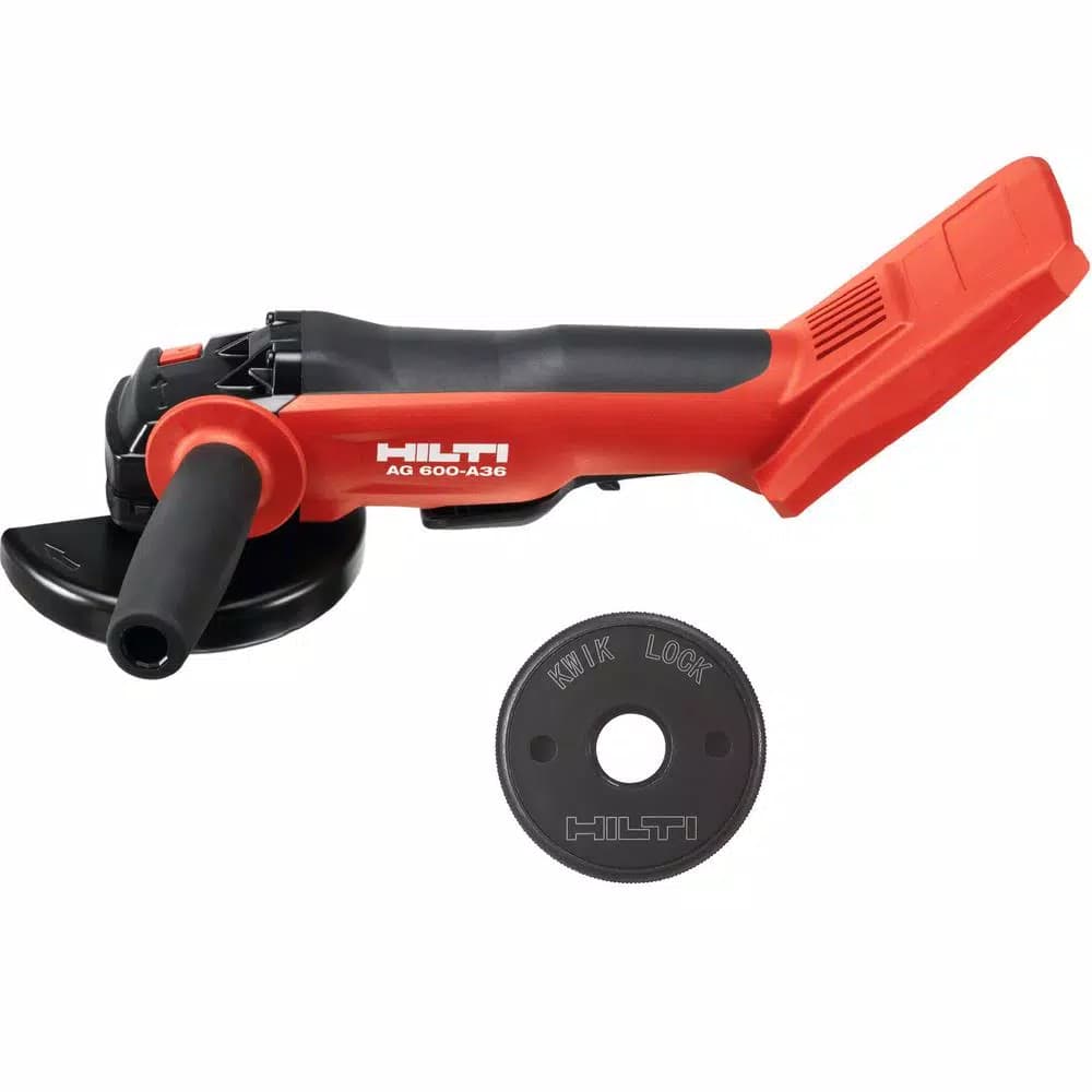 Hilti AG 600-A36 36V Cordless Brushless 6 in. Angle Grinder with Kwik Lock