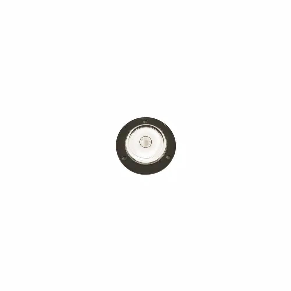 Johnson Bull's Eye Level, 2-in Acrylic Plastic Circular Vial Level with Mounting Holes