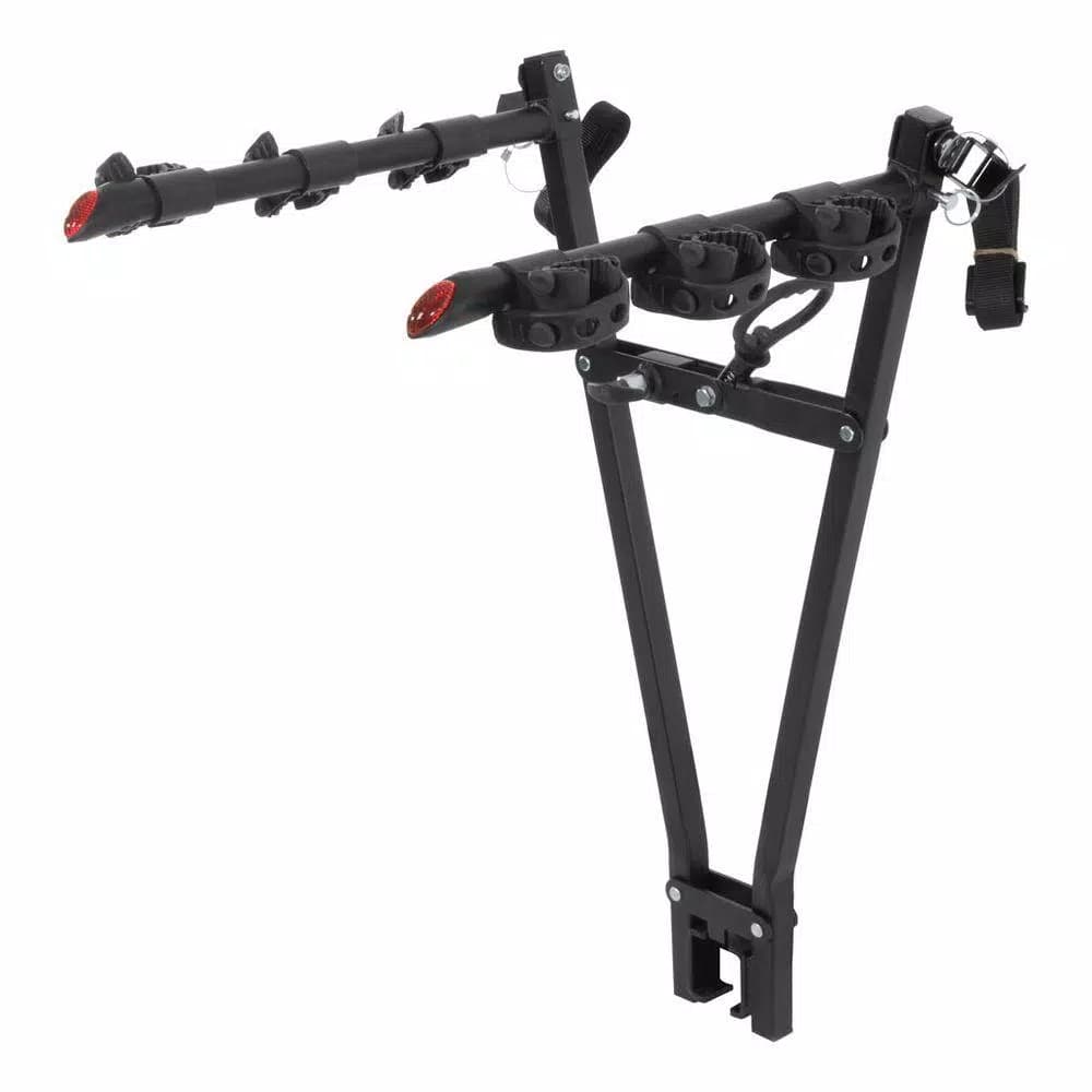 CURT 3-Bike Clamp-On Hitch Bike Rack for 2 in. x 2 in. Ball Mount