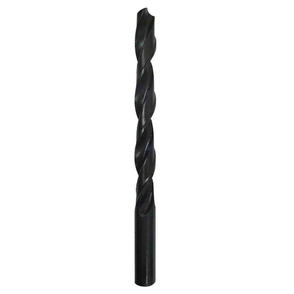 Gyros 17/64 in. High Speed Steel Black Oxide Twist Drill Bit Set, 12-Pack