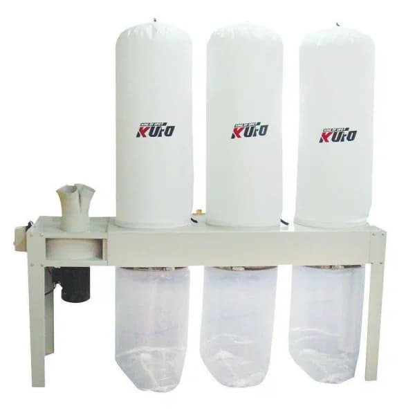 Kufo Seco UFO-103H 5 HP Vertical Bag Dust Collector, 3990 CFM, 3-Phase 220V/440V