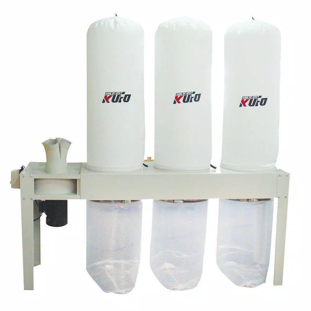 Kufo Seco UFO-103H 5 HP Vertical Bag Dust Collector, 3990 CFM, 3-Phase 220V/440V